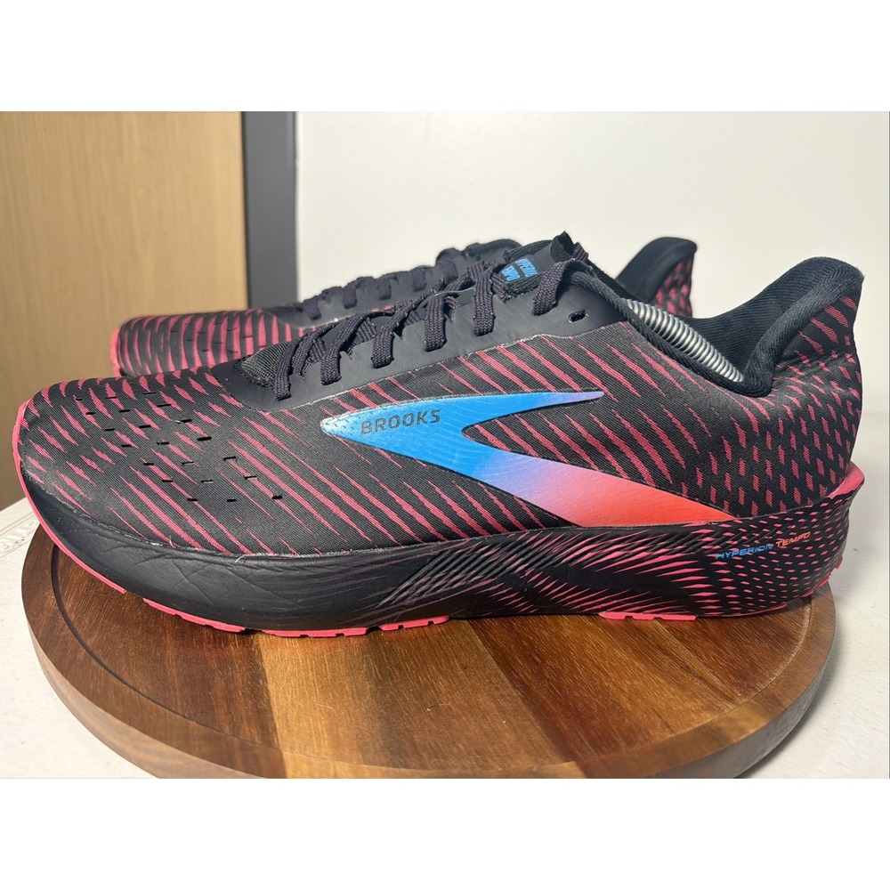 BROOKS HYPERION TEMPO RUNNING DNA Black Coral Pink 1103391D667 MENS SIZE 13